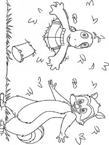 Over the Hedge coloring page 16 - Free printable