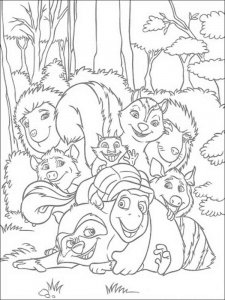 Over the Hedge coloring page 9 - Free printable