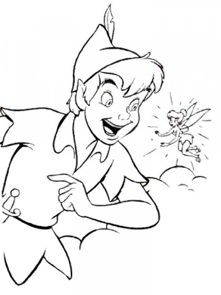 Peter Pan coloring pages