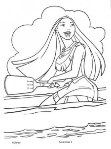 Pocahontas coloring page 12 - Free printable