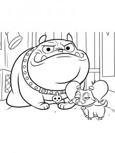 Puppy Dog Pals coloring page 17 - Free printable
