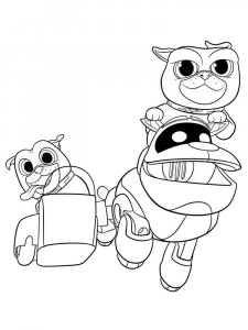 Puppy Dog Pals coloring page 2 - Free printable
