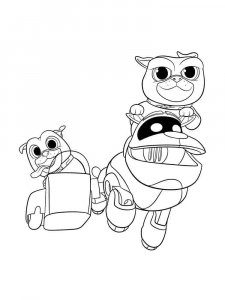 Puppy Dog Pals coloring page 20 - Free printable
