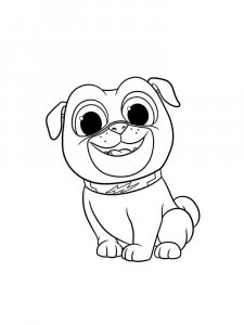 Puppy Dog Pals coloring page 25 - Free printable