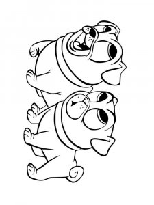 Puppy Dog Pals coloring page 5 - Free printable
