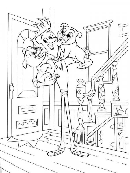 Puppy Dog Pals coloring pages