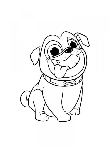 Puppy Dog Pals coloring pages