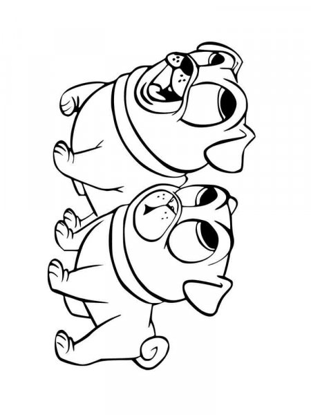 Puppy Dog Pals coloring pages