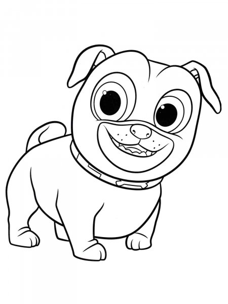 Puppy Dog Pals coloring pages