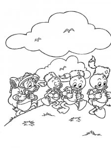 Scrooge McDuck coloring page 16 - Free printable