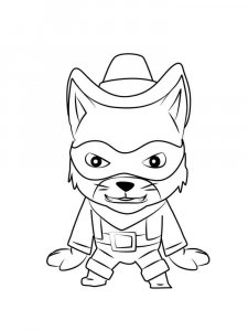 Sheriff Callie's Wild West coloring page 5 - Free printable