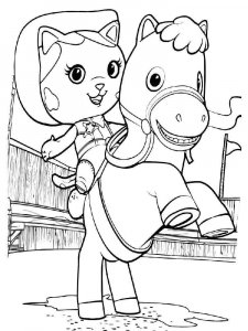 Sheriff Callie's wild west coloring pages