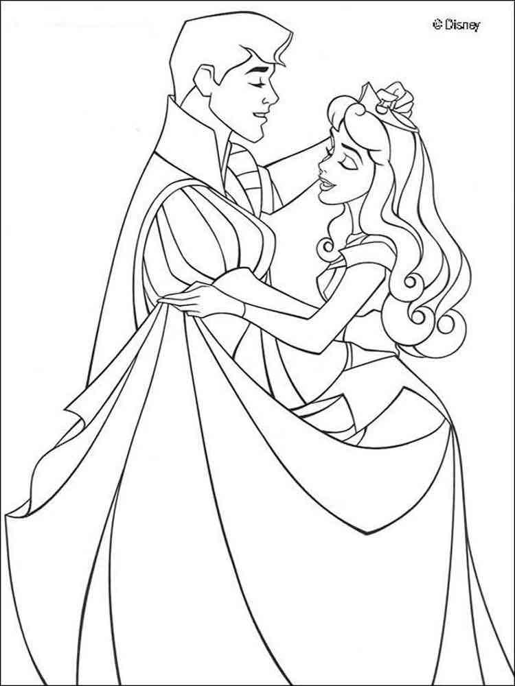 Download Sleeping Beauty coloring pages. Download and print Sleeping Beauty coloring pages