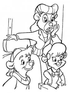 TaleSpin coloring page 11 - Free printable