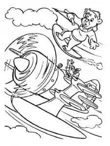 TaleSpin coloring page 14 - Free printable