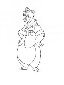 TaleSpin coloring page 7 - Free printable