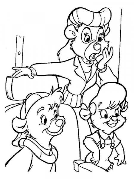 Tale Spin coloring pages