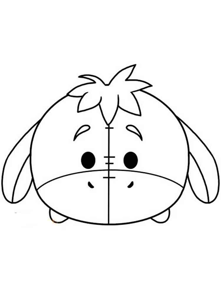 Download Tsum Tsum coloring pages. Download and print Tsum Tsum ...