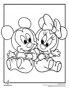 Baby Disney coloring page 20 - Free printable
