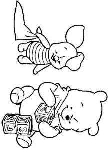 Baby Disney coloring page 3 - Free printable