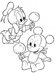 Baby Disney coloring page 6 - Free printable
