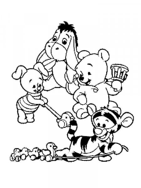 Baby Disney coloring pages