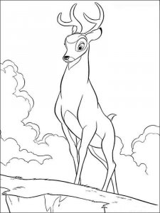 Bambi coloring page 18 - Free printable