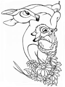 Bambi coloring page 23 - Free printable