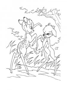 Bambi coloring page 33 - Free printable