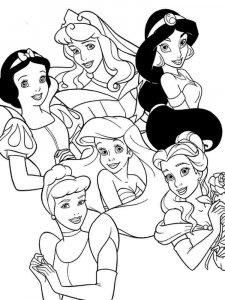 Childrens Disney coloring page 3 - Free printable