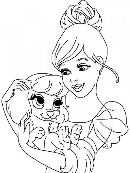 Disney Pets coloring pages