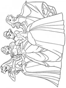 Disney Princess coloring page 25 - Free printable