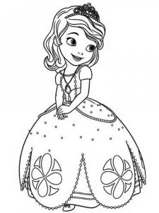 Disney Princess coloring page 26 - Free printable