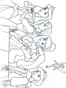 Disney Princess coloring page 29 - Free printable