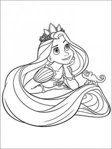 Disney Princess coloring page 3 - Free printable