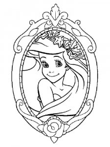 Disney Princess coloring page 4 - Free printable