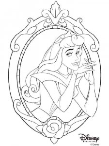 Disney Princess coloring page 8 - Free printable
