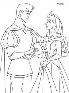 Maleficent coloring page 4 - Free printable