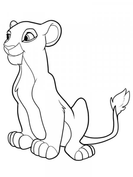 The Lion King coloring pages