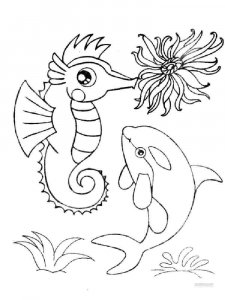 Sea Animal coloring page 19 - Free printable
