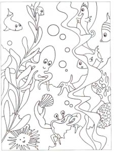 Sea Animal coloring page 21 - Free printable