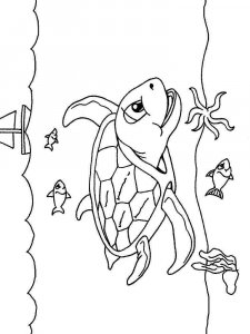 Sea Animal coloring page 8 - Free printable