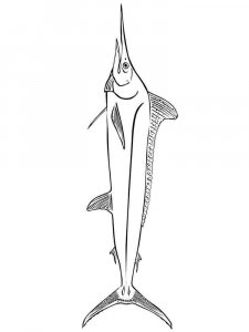 Sea Fish coloring page 8 - Free printable