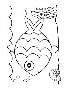 Underwater World coloring page 4 - Free printable