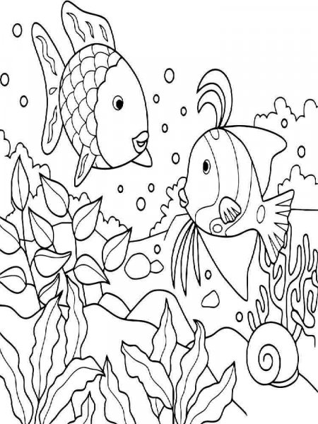 Underwater World coloring pages