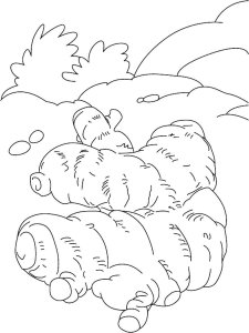 Ginger coloring page 2 - Free printable