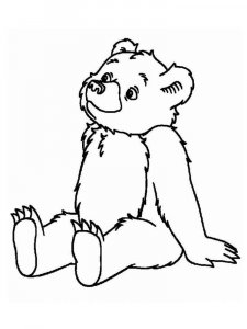 Animals for girls coloring page 17 - Free printable