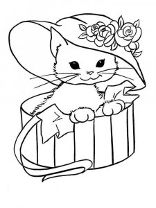 Animals for girls coloring page 21 - Free printable