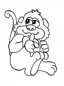 Animals for girls coloring page 27 - Free printable