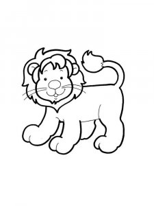 Animals for girls coloring page 30 - Free printable